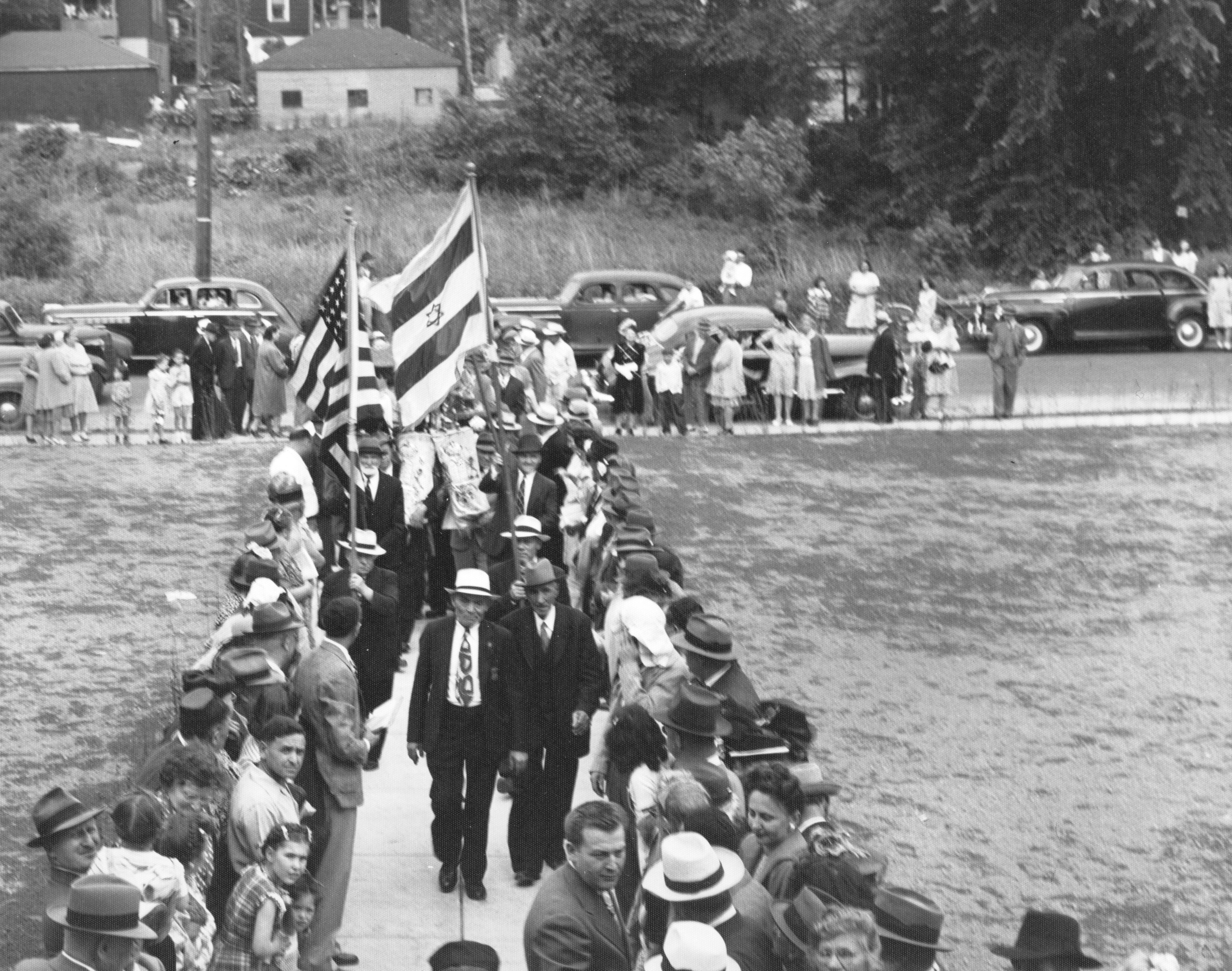 Kneset Israel dedication 1947